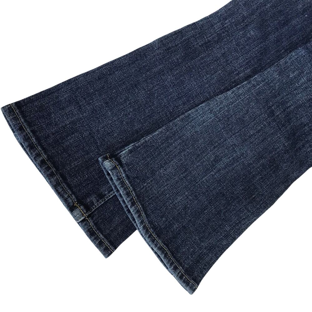 American Eagle Outfitters Jeans Womens 2 Skinny Kick Stretch Bootcut Denim Blue - Picture 7 of 11